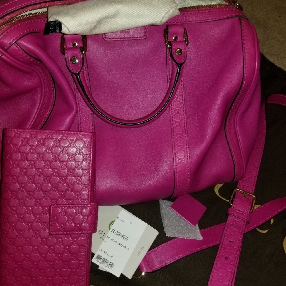 GUCCI BOSTON BAG WITH REMOVABLE STRAP